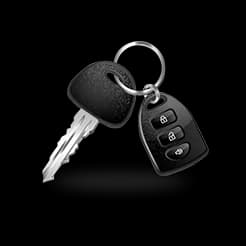 Car keys ready for pickup after repairs are complete